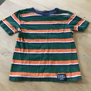Striped Polo Tee